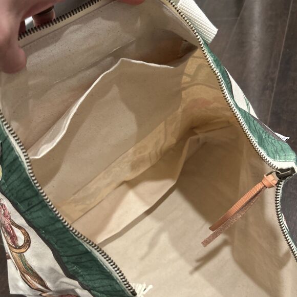 Cavallini & Co., "Gardening" Heavyweight Cotton Canvas Tote / Shopping Bag Large - Picture 13 of 14